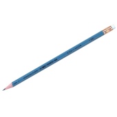 Карандаш чернографитный с ластиком, HB, дерево, шестигранный, KOH-I-NOOR "Астра", 001089