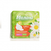 Прокладки гигиенические МИЛАНА Classic Soft Normal део, 10шт/уп.
