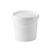 Ведро РР 1,1л белое /1200/ КРЫШКА