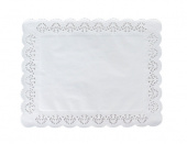 Салфетка круж. под торт 350*450мм, прямоугольная, 250шт/упак /11/