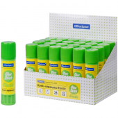 Клей-карандаш 21г, OfficeSpase, дисплей, 243841