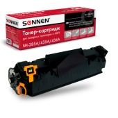 Картридж SONNEN SH-CE285A/CB435A/CB436A для HP LJ P1002/1504/1102/M1212, черный, 362442