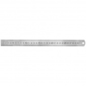 Линейка 30см ArtSpace, стальная, ПВХ чехол, 162029