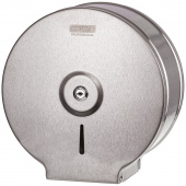 Диспенсер д/туалетной бумаги 200м OfficeClean Professional, Т2, нержавеющая сталь, 301962