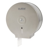 Диспенсер д/туалетной бумаги 200м LAIMA PROFESSIONAL BASIC, Т2, малый, нерж.сталь, матовый, 605048