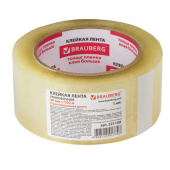 Скотч прозрачный 48мм*100м, 45мкм BRAUBERG, 221109