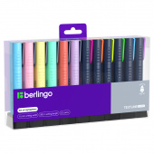 Набор текстмаркеров Berlingo "Textline HLP500", 1-5мм, 12 цветов, 374573