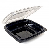 Контейнер-сундук 375мл СКР-14/14-375, ПЭТ, квадрат, двухцветный /400/ УЮ /4/