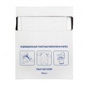 Сиденье индивид. AVIORA (V1) 100шт/упак, 1/4 (аналог Tork 750160) /16/ 104-019