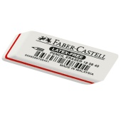 Ластик Faber-Castell прямоугольный "Latex-Free", скошенный, синтетический каучук, 50*19*8мм, 286060