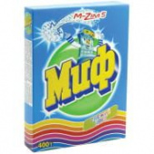 Порошок стиральный 400гр автомат Миф Свежий цвет /22/ 