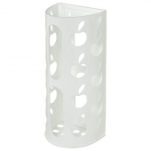 Контейнер многофункциональный (для бахил, пакетов), APPLE, белый, 608368