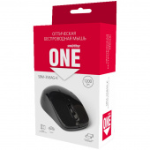 Мышь беспроводная Smartbuy ONE 358AG-K черный, 2btn+Roll, 264127