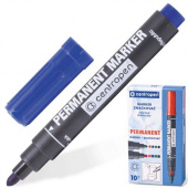 Маркер перманентный 2,5мм, синий, CENTROPEN "8566", 002669/ 150063