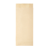 Пакет бумажный V-дно 210*90*40, влагопрочный, бежевый, 108-122