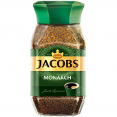 Кофе растворимый Якобс (JACOBS) "Monarch", 95г, банка, 248407