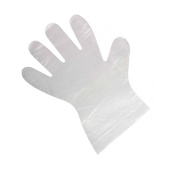 Перчатки п/э одноразовые ХL, 50пар/уп /100/ УП