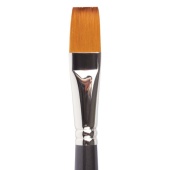 Кисть синтетика №18 BRAUBERG ART "CLASSIC", мягкая, под колонок, плоская, 200704