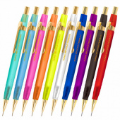 Карандаш автоматический 0,5мм MUNHWA "MP Gold Trima", с ластиком, ассорти, 181973