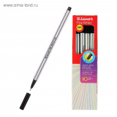 Ручка капиллярная Luxor Fine Writer, 0.8 мм, чёрный. 2392610 (КЮО)