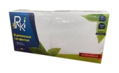Салфетки RiKi 250л 23*23 /20/ белые, Сырье Сяська