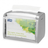 Диспенсер Б/У для салфеток Tork Xpressnap настольный, N4, серый, 272613