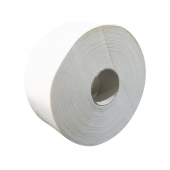 Туалетная бумага рулонная (Т2) RiKi "PRO" 1-сл., 210м, белая, тиснение /12/ 120210