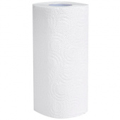 Полотенца рулонные бытовые LAIMA (15м), 2-сл., 12шт/уп, 100% целлюлоза, 115399