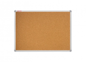 Доска пробковая для объявлений 100х150 см, BRAUBERG, алюминиевая рамка, 238181