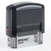 Штамп ПОЛУЧЕНО, TRODAT IDEAL 4911, 38*14мм, синий, 237930