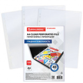 Мультифора А4, 40мкм, BRAUBERG "STANDARD", глянец, 100шт/упак, 229661
