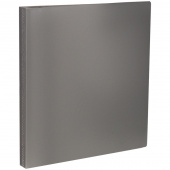 яяПапка 30 вкладышей OfficeSpace, 21мм, 400мкм, черная полупрозрачная, 300658