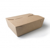 Контейнер универсальный Fold Box 900 ECO, 60шт/упак, 900мл /4/ Крафт
