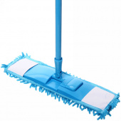 Швабра-флеттер АКВАмаг, ворс/микрофибра 40*13см, MIX, без телескопа, ТВ-011