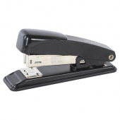 Степлер STAFF №24/6 до 20л, металлический корпус, черный, 224627