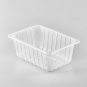 Контейнер прямоуг. под запайку 1670мл, 210*148*81, 350шт/кор, прозрачный, ГП