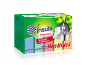 Губка д/посуды INSULA Оптимум "Мега Макси", 11*7,5*3,4см, 5шт/упак /12/ 991355