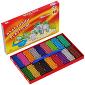 Пластилин 18 цветов ГАММА "Мультики", со стеком, 262528