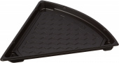 Контейнер д/кусочка пирога ПК-1, треугольный, ДНО, черный /600/ 431748