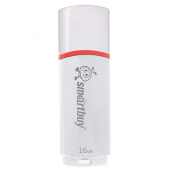 Флеш-диск 16 GB Smart Buy "Crown", USB 2.0, белый, 244815