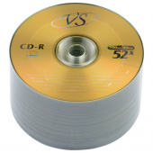 Диск CD-R VS, 700 Mb, 52x, Bulk, 50шт/уп, 511536
