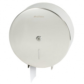 Диспенсер д/туалетной бумаги 200м KSITEX, Т2, нерж. сталь, 601874 /14/