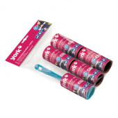 Ролик для одежды YORK + 4 запасных блока, 604124