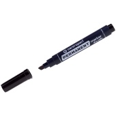 Маркер перманентный 2-5мм, черный, скошенный, CENTROPEN "8516", 222571/ 151105
