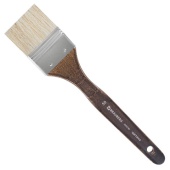 Кисть щетина №50 BRAUBERG ART CLASSIC, флейц, короткая ручка, 200746