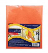 Салфетка бытовая красная "RiKi", 34×40 см, 1 шт