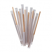 Размешиватель деревянный в инд. бум. упак. 18см, 250шт/уп /24/ 116468