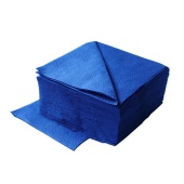 Салфетки LIME 24*24см 1-сл, 400л, темно-синие /12/ 410500