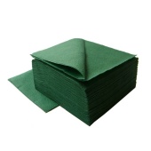 Салфетки LIME 33*33см 1-сл, 400л, тёмно-зеленые /8/ 610600
