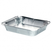 Форма алюминиевая прямоугольная 2170мл, L-край, ДНО, 316*216 h-44мм, 25шт/упак, R2L